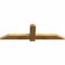 Ekena Millwork Eugene Rough Sawn Timber Gable Bracket, Western Red Cedar, 48"W x 14"H x 2"D x 4"F, 7/12 Pitch GBW048X14X0204EUG00RWR - alternate 3